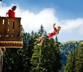 Jump and Slide Park - Eingekesselt von einem beeindruckenden Gebirgspanorama | © saalbach.com, Foto Mirja Geh