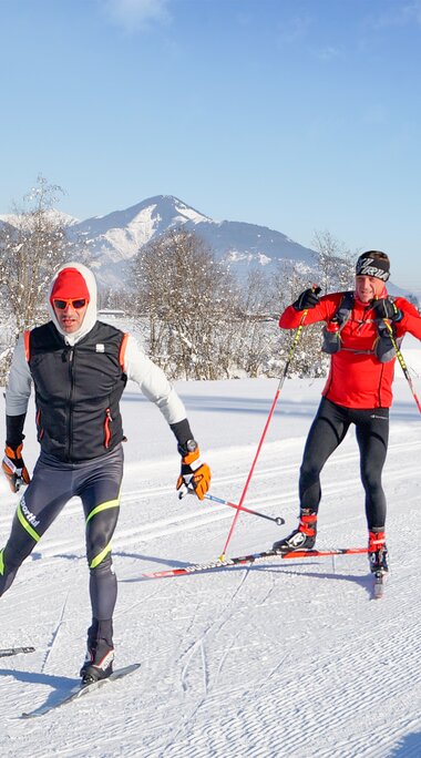 Langlauf, in Norwegen Volkssport Nummer eins, kann auch in den Ferienorten Piesendorf Niedernsill schöner nicht sein | © TVB Piesendorf Niedernsill, Foto Harry Liebmann