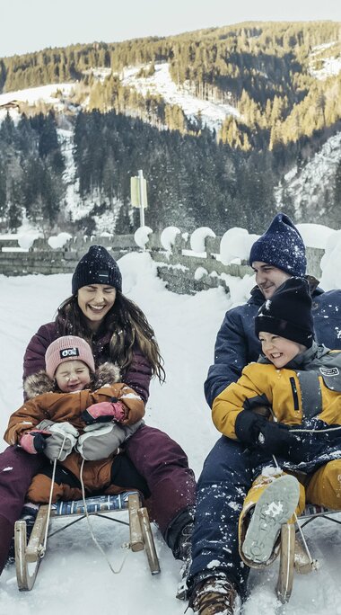 Tobogganing fun for the whole family | © Zell am See-Kaprun Tourismus