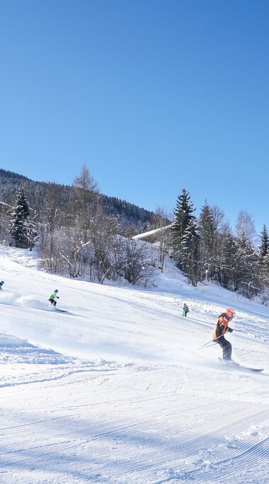 Skiing at the Kerschbaumleitenlift | © TVB Piesendorf Niedernsill, Foto Harry Liebmann