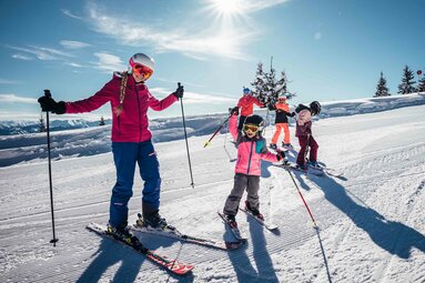 Pure skiing pleasure for the whole family | © Schmittenhöhebahn AG